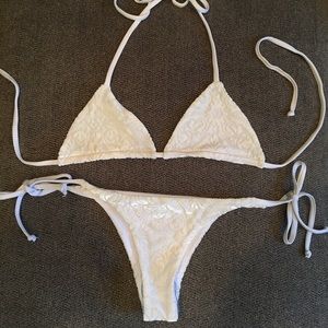 Velour Bikini Set! Brand new